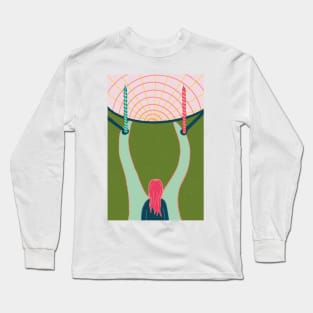 Two of Wands Long Sleeve T-Shirt